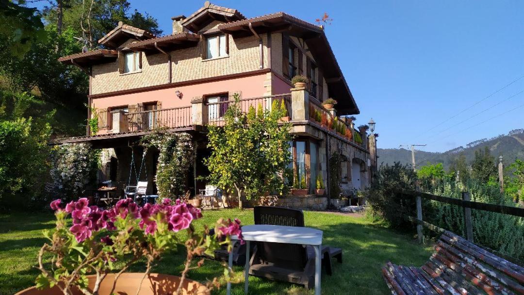 Casa Rural Goiena Mungia Bagian luar foto